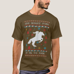 Camiseta Mujeres Oh Qué Diversión Es Pasar Por Caballo Feo