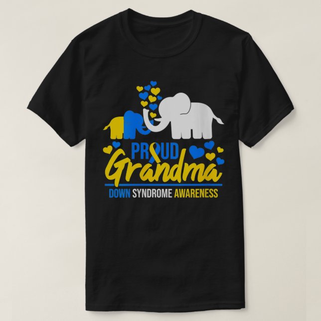 Camiseta Mujeres Orgullosas Abuelas Mundiales de Conciencia (Diseño del anverso)