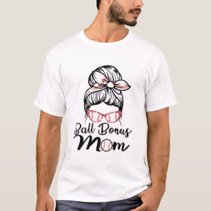 Camiseta Mujeres Orgullosas De Béisbol Con Bono De Softbol