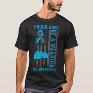 Camiseta Mujeres Orgullosas De Una Guerrera Del T1d Con Dia