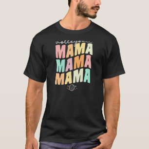 Camiseta Mujeres Orgullosas De Voleibol Ball Mama For Women