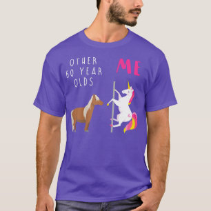 Camiseta Mujeres Otros 60 años Unicornio 60 años