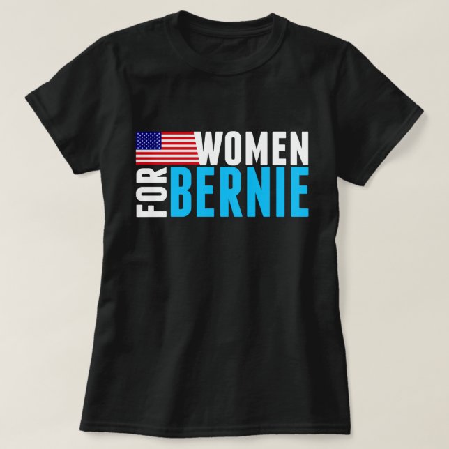 Camiseta Mujeres para Bernie (Diseño del anverso)