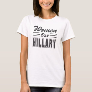 Camiseta Mujeres para Hillary