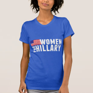 Camiseta Mujeres para Hillary