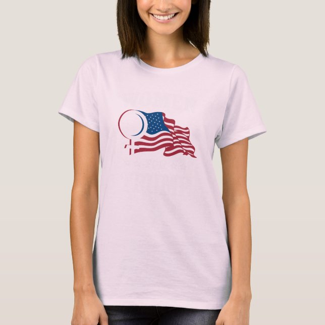 CAMISETA MUJERES PARA TRUMP (Anverso)