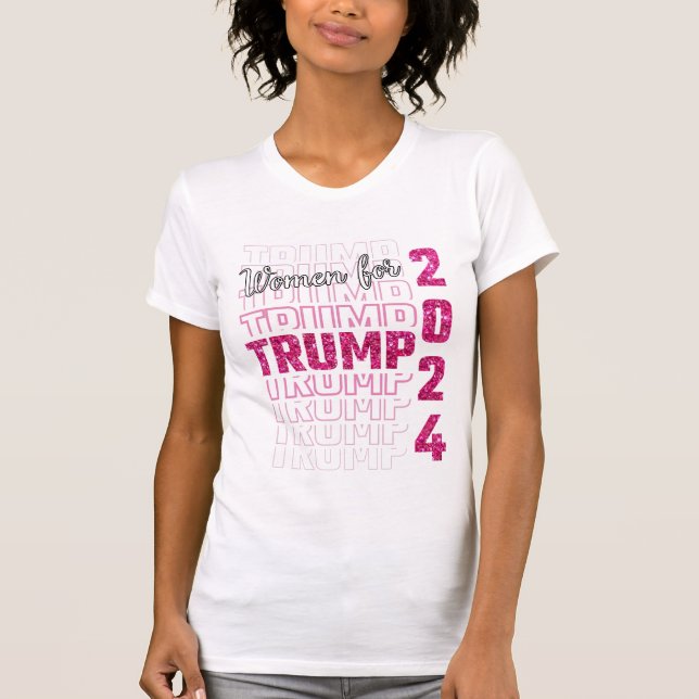 Camiseta Mujeres Para Trump 2024 (Anverso)