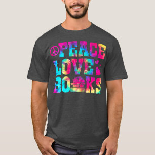 Camiseta Mujeres Paz Libros de Amor para libros Graciosos R