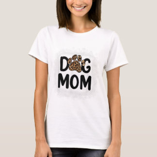 Camiseta Mujeres Perro con sangre Mamá Perro Mamá Perro Paw
