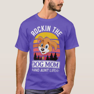 Camiseta Mujeres Perros encantadores rockear la vida de la 