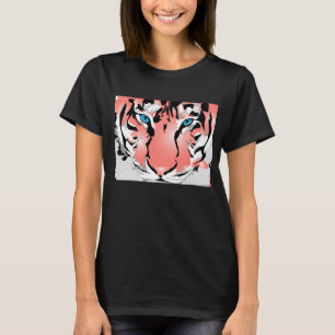 Camiseta MUJERES personalizados TEE (NEGRO) - TIGRE DE PAZ