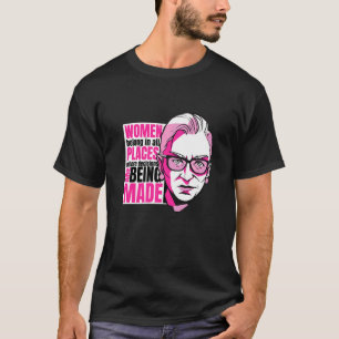 Camiseta Mujeres Pertenecen A Todos Los Lugares