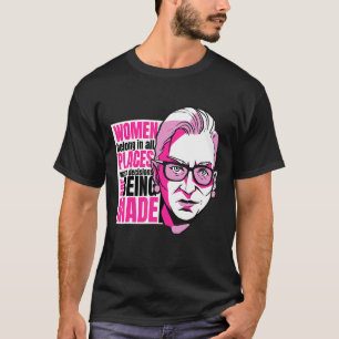Camiseta Mujeres Pertenecen A Todos Los Lugares