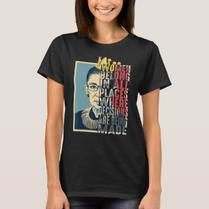 Camiseta Mujeres Pertenecen A Todos Los Lugares Donde Las D