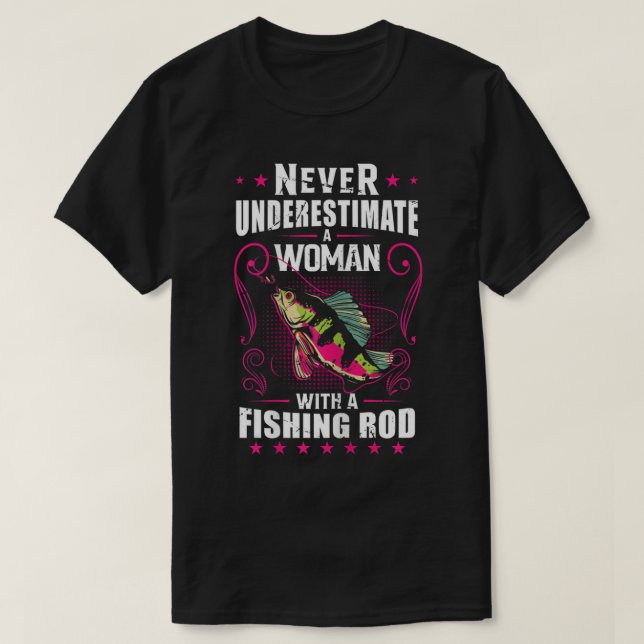 Camiseta Mujeres Pescadoras De Pescado Con Pescado (Diseño del anverso)