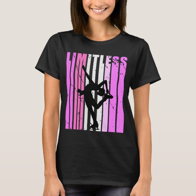 Camiseta Mujeres Pink Limitless Ice Sking Birpiri (Anverso)