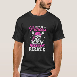 Camiseta Mujeres piratas Jolly Roger Chicas Freebooter 2