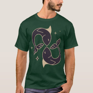 Camiseta Mujeres Piscillas Astrología Horóscopo Mujeres Ado