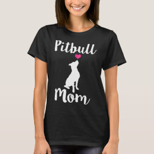 Camiseta Mujeres Pitbull Mamá Bulldog de foso Mamá