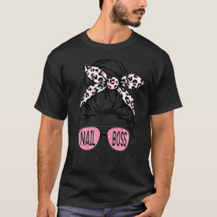 Camiseta Mujeres poA7 Mesy Bun Nail Boss El Imperio Pulido