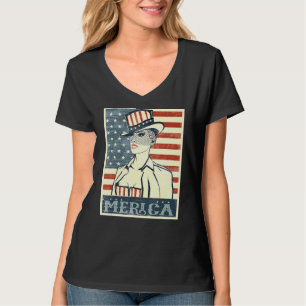 Camiseta Mujeres Políticas Hombres Dama De Murica Líder Del