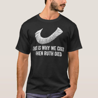 Camiseta Mujeres Por Eso Lloramos Cuando Ruth Murió