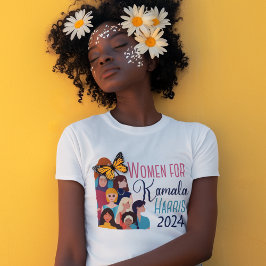 Camiseta Mujeres por Kamala Harris 2024