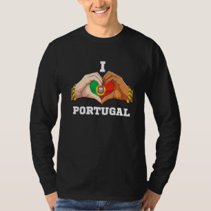 Camiseta Mujeres Portugal Hombres Patriótico Bandera Portug