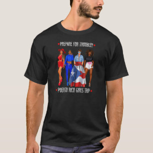 Camiseta Mujeres prepárense para problemas Fiesta de solter