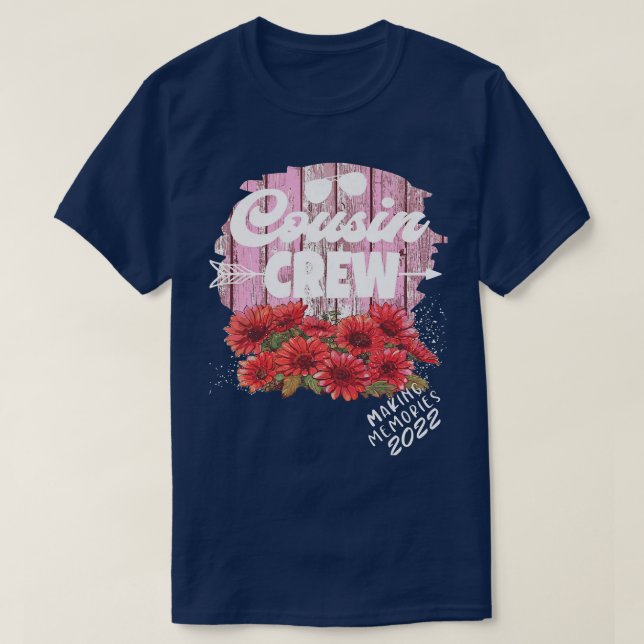Camiseta Mujeres Primo de Girasol Crew 2022 Haciendo Recuer (Diseño del anverso)