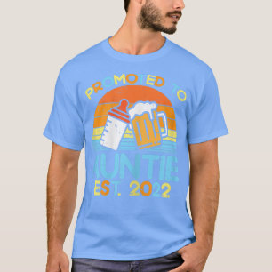 Camiseta Mujeres Promocionadas A La Tía 2022 Botella De Beb