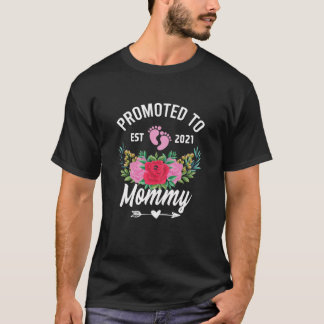 Camiseta Mujeres Promocionadas A Mamá Este 2021 Nueva Madre