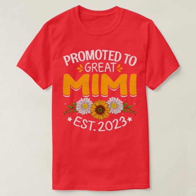 Camiseta Mujeres Promocionadas Al Gran Embarazo A De Mimi E (Diseño del anverso)