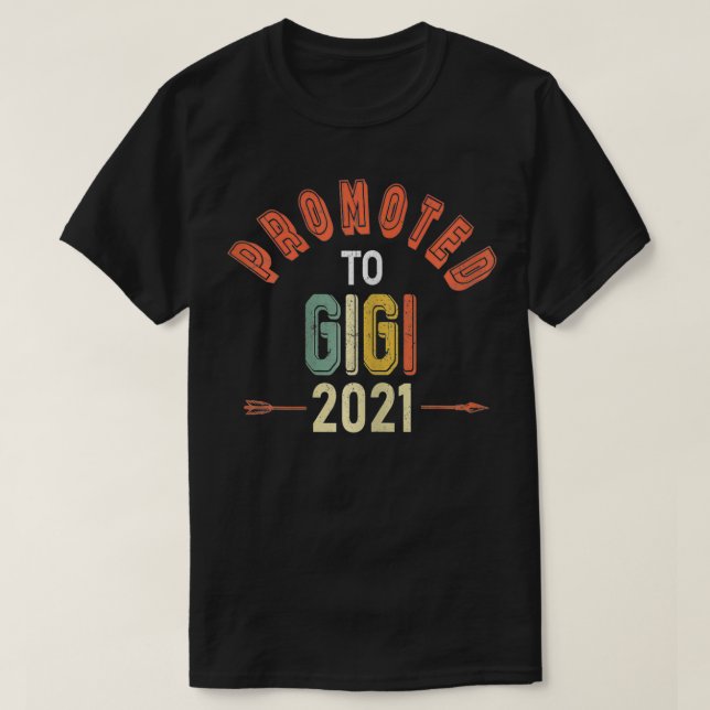 Camiseta Mujeres Promocionadas Pronto Para Ser Gigi 2021 Fl (Diseño del anverso)