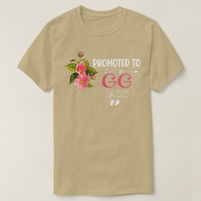 Camiseta Mujeres promovidas a las mujeres florales del G Es (Diseño del anverso)
