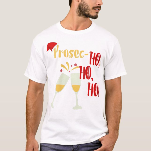 Camiseta Mujeres prosec Ho Ho Ho Ho Ho Ho son graciosas cri (Anverso)