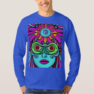CAMISETA MUJERES PSICODELIC