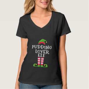 Camiseta Mujeres Pudding Elf Familia Matando Navidades Cos