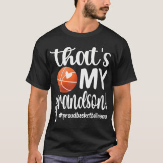 Camiseta Mujeres Que Es Mi Nieto Nana Basketba
