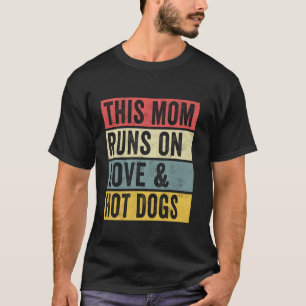 Camiseta Mujeres Que Esta Mamá Corre Con Amor Y Perros Cali
