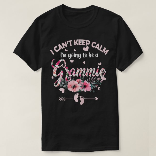 Camiseta Mujeres que no puedo mantener la calma voy a ser u (Diseño del anverso)