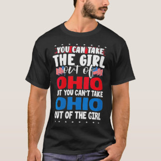 Camiseta Mujeres que puedes sacar al Chica de Ohio American