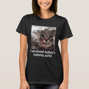 Camiseta Mujeres que sobreviví hoy son tímidas Ache Groovy