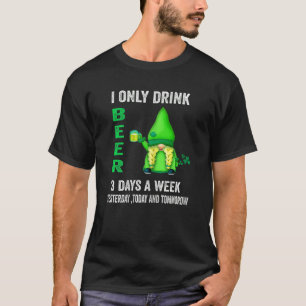 Camiseta Mujeres Que Solo Bebo Cerveza 3 Días A La Semana L