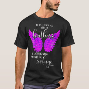 Camiseta Mujeres Que Te Cubrirá Con Su Biblia De Pies V