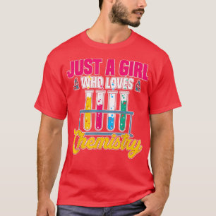 Camiseta Mujeres Químicas Ciencia Nerd Científicos Chicas G