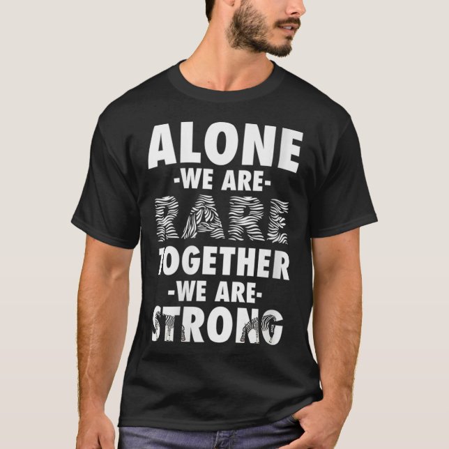 Camiseta Mujeres Raras Conciencia sobre la enfermedad Día C (Anverso)