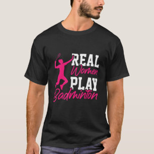 Camiseta Mujeres Reales Juegan Al Lanzamiento De Los Jugado