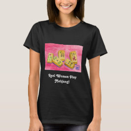Camiseta Mujeres Reales Juegan Al Mahjong