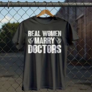 Camiseta Mujeres reales se casan con Médicas Graciosa Aprec